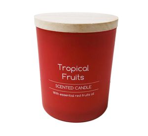 Vela Mundo 3 rojo 9x8 cm