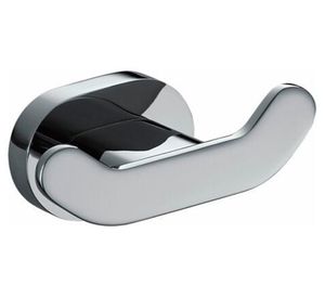 Percha doble Mondo cromado