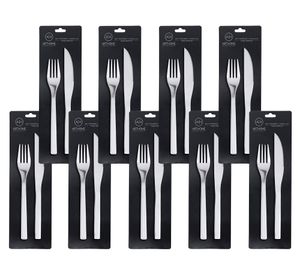 Set cubierto Acero inoxidable 18 Piezas