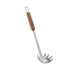 Utensilios cocina Acero inoxidable mango madera 2 piezas SET-AHCOC04