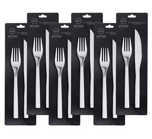 Set cubierto Acero inoxidable 12 Piezas