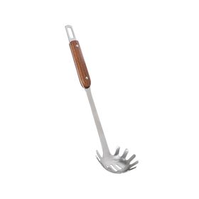 Utensilios cocina Acero inoxidable mango madera 2 piezas SET-AHCOC05