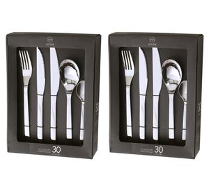 Set cubiertos Acero inoxidable 60 Piezas