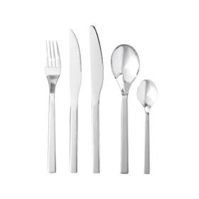 Set cubiertos Acero inoxidable 100 Piezas