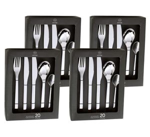 Set cubiertos Acero inoxidable 80 Piezas