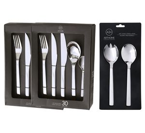 Set cubiertos Acero inoxidable 62 Piezas