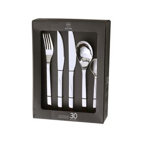 Set cubiertos Acero inoxidable 30 Piezas