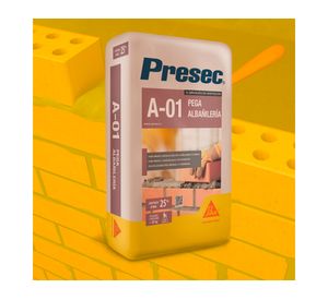 Mortero pega albañilería normal A01 predosificado 25 kg