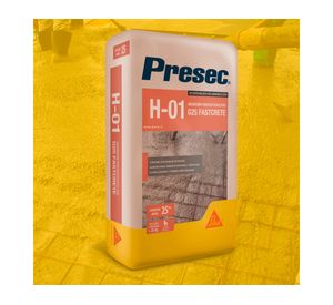 Concreto rápido H01 fastcrete predosificado 25 kg