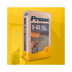 Estuco interior/exterior E03 25 kg