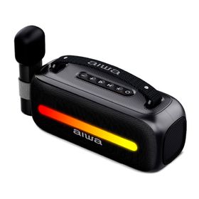 Parlante portátil con Karaoke Bluetooth Aws-s40bt negro