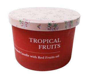 Vela Mundo 6 rojo 8x11 cm