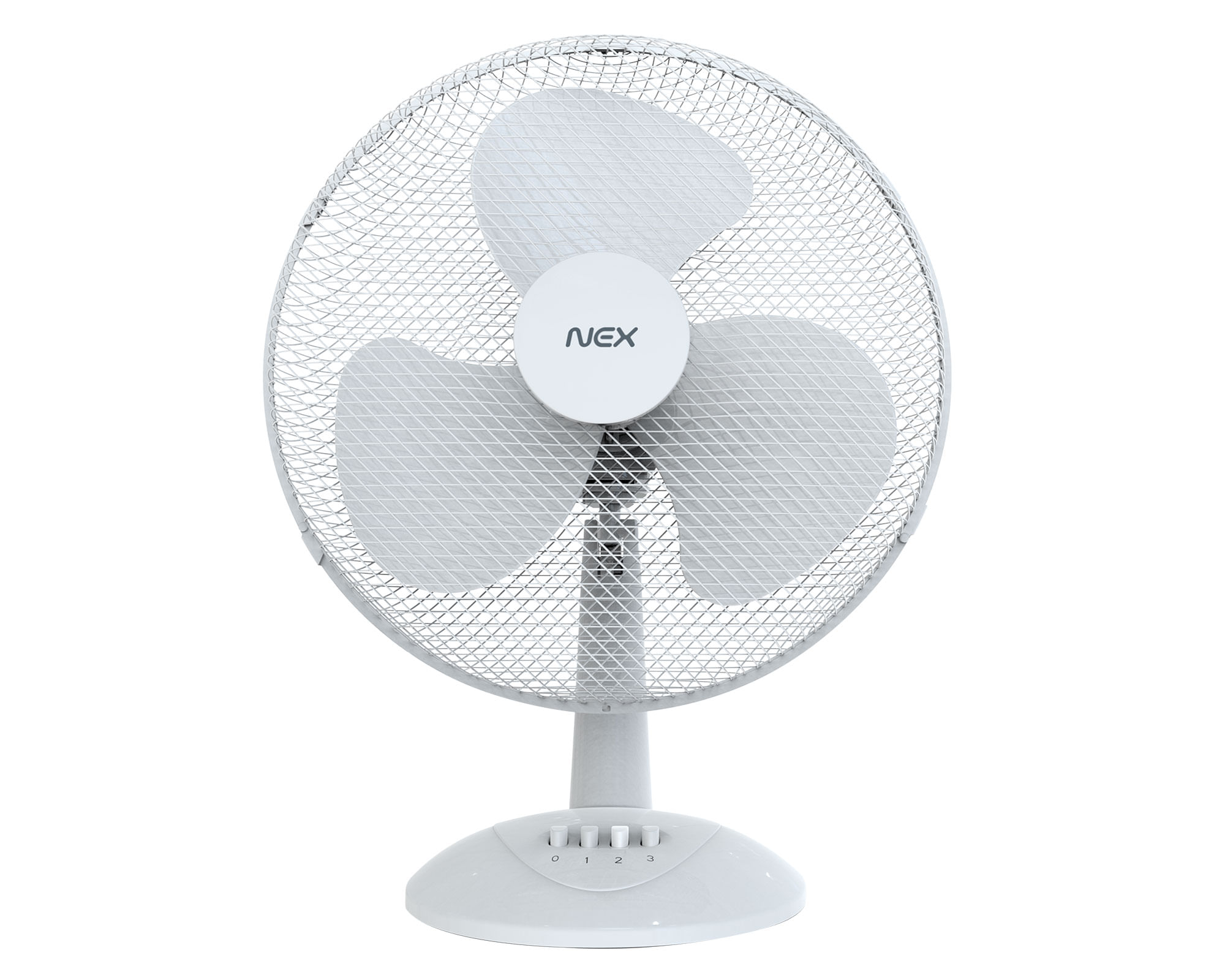Nex Ventilador escritorio 16'' 40W blanco