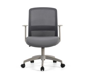 Silla escritorio Mesh gris claro