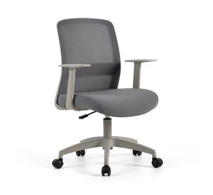 Silla escritorio Mesh gris claro