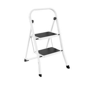 Escalera plegable multiuso 2 peldaños