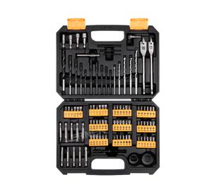 Maletín accesorios puntas/brocas y dados 99 piezas