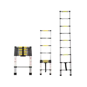 Escalera telescópica plegable 2.6 m