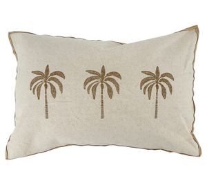Cojín Nativa Palmera poliéster/lino 35x50 cm