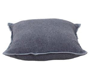 Cojín Loft algodón gris 45x45 cm