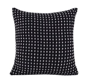 Cojín Loft algodón negro 45x45 cm