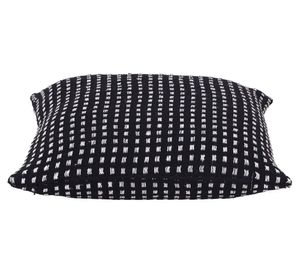 Cojín Loft algodón negro 45x45 cm