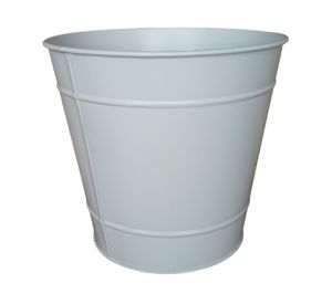 Maceta básica blanco 18.5 cm