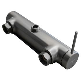 Grifería ducha expuesta Tend gun grey