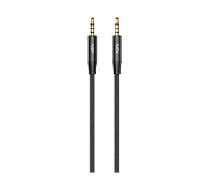 Cable auxiliar 3.5 mm 1.2 m negro