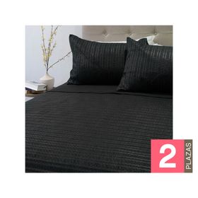 Quilt Boston negro 2 Plazas
