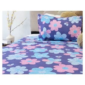 Quilt Origins flores 1.5 Plazas