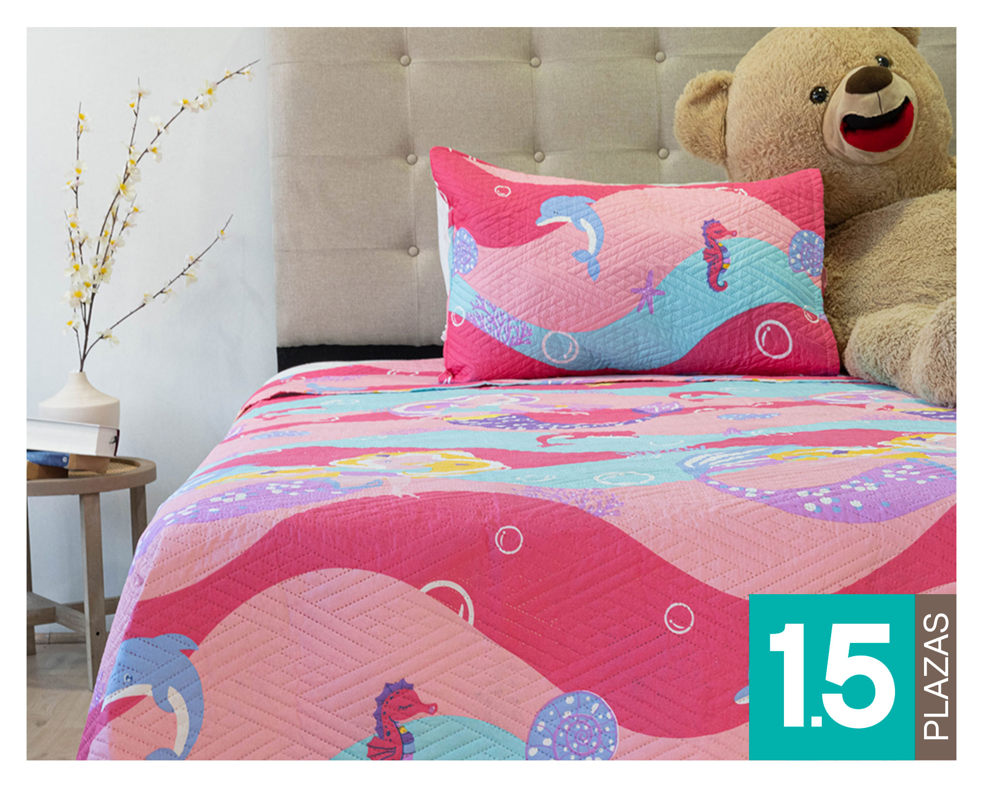 Doral Quilt Origins sirena 1.5 Plazas