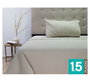 Quilt Boston beige 1.5 Plazas