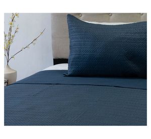 Quilt Boston azul 1.5 Plazas