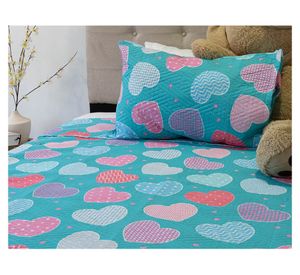 Quilt Origins corazones 1.5 Plazas