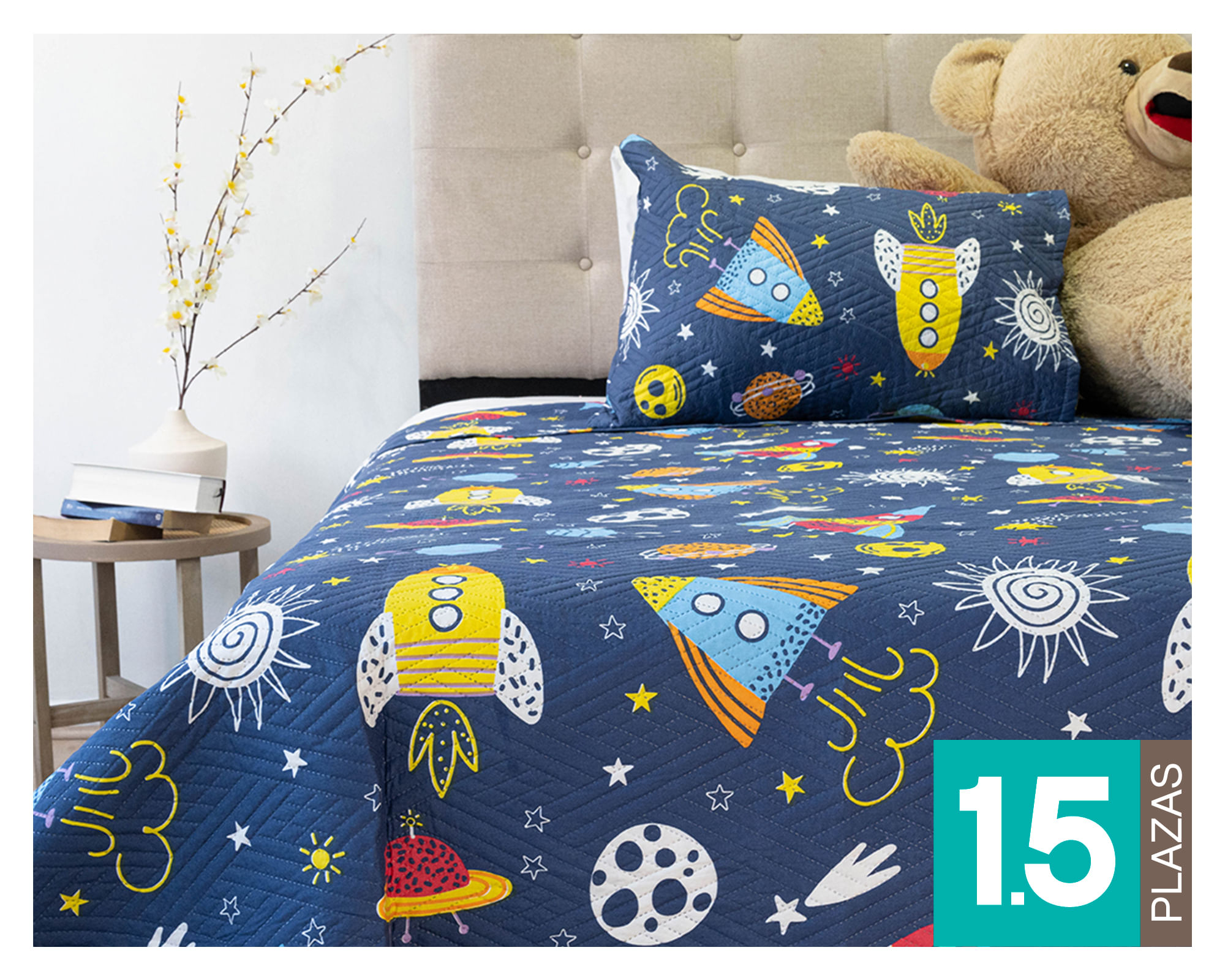 Doral Quilt Origins espacio 1.5 Plazas