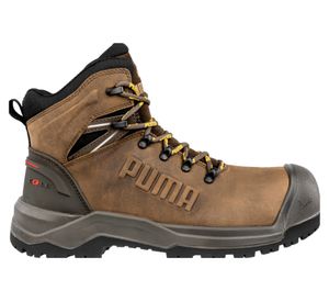 Botín Unisex Iron Hd Mid café