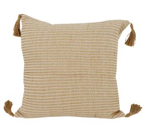 Cojín Natural Artesana poliéster/lino 45x45 cm