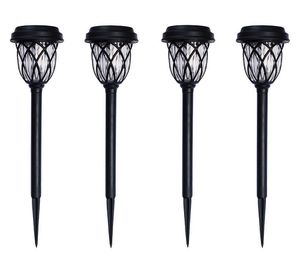 Estaca solar Oval 4 unidades