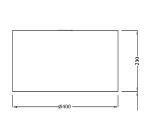 Pantalla para lámpara pie Curva