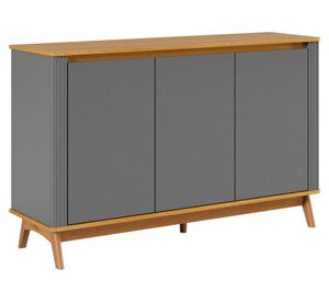 Buffet Sara gris 85x136x40 cm