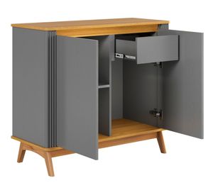 Buffet Sara gris 85x95.9x40 cm