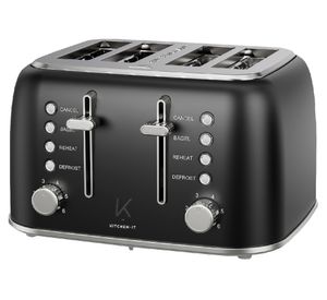 Tostador eléctrico Vienna negro 1600W