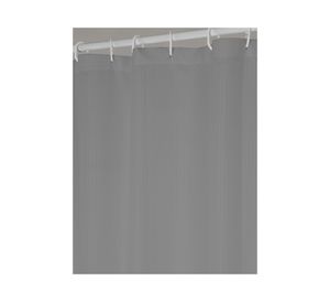 Cortina baño Waffle gris 180x180 cm