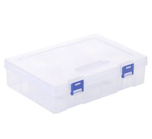 Caja organizadora divisiones transparente