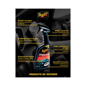 Protector limpiador de molduras 473 ml Natural Shine Meguiar's.