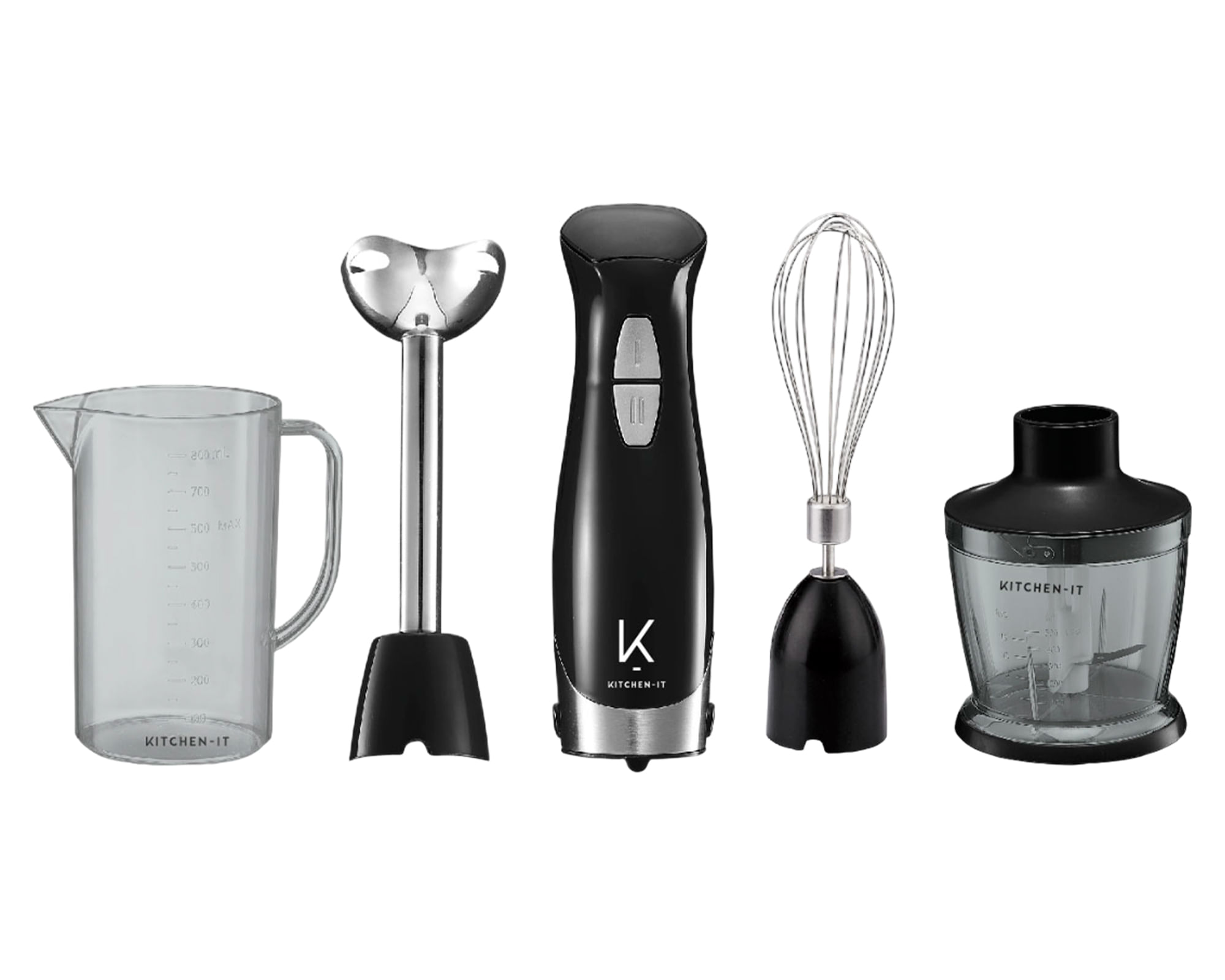 Kitchen-it Minipimer Lite 600W 4 en 1