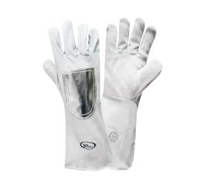 Guante soldador aluminizado/blanco