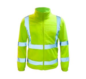 Chaqueta micro polar Vial amarillo