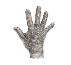 Guante malla acero puño corto